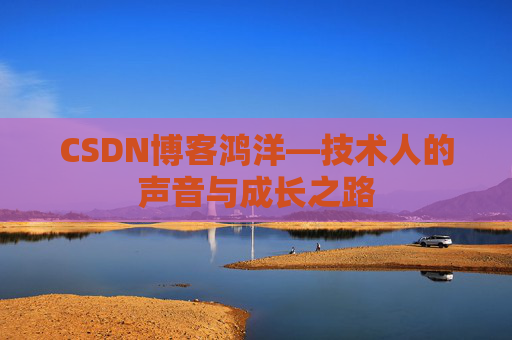 CSDN博客鸿洋—技术人的声音与成长之路